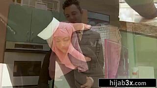 all-natural busty muslim teen seducing her stepmoms white boyfriend 😘