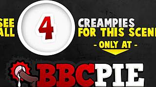 Slutty stepsister passionately craves fucking stepbro's big black cock in every room