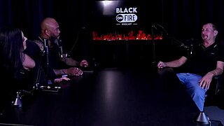 Brunette Takes Ass Spanking But Begs for More, Exposes Tits for Presenter - Carlos Urach on Sheer Red