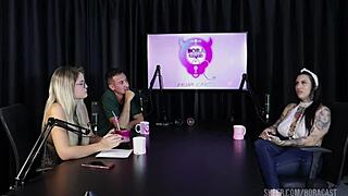 Compilados da Lexi Mallet no Bora Cast com Bruna Carlos Watch on Sheer Red