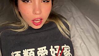 Fucked asian woman hard in her home 😈
