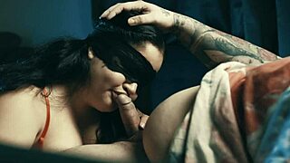 amateur bbw latina loves blowjobs, makes him cum fast