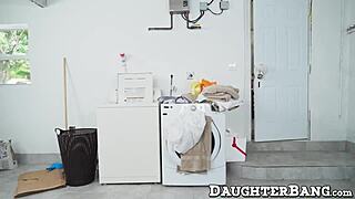 cute petite 18+ teen hungers for fat dick and gets it 😈