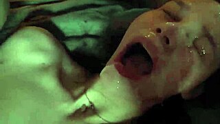 Her Very First Rough Anal Bukkake Gangbang Party