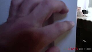 stepsister caught masturbating and fucks me