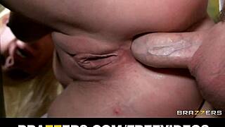 Britney Amber Fetish For White Lace Stockings