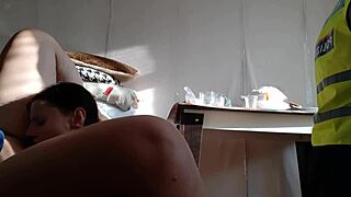 Hot Police Lesbian Threesome Orgasm And Cum