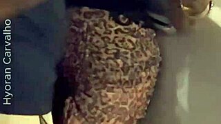 married woman gives to black guy after party in front of cuckold