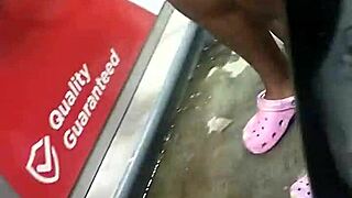 public show with the wife