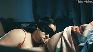 amateur bbw latina loves blowjobs, makes him cum fast