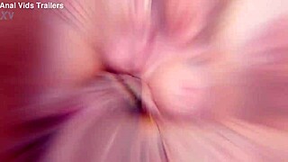 Alexxa Vice Takes Balls Deep Anal DAP Gaping Small Butt and Swallowing Cum