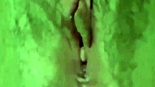 Hungry For Cock In Solo Masturbation With Hairy Pussy