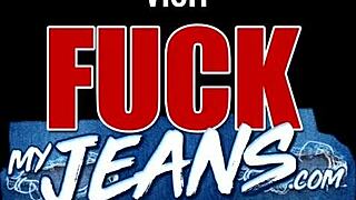 Watch the blonde amateur suck that juicy white cock.