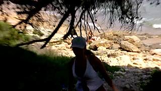 shana spirit gets hardcore facial in outdoor amateur cumshot