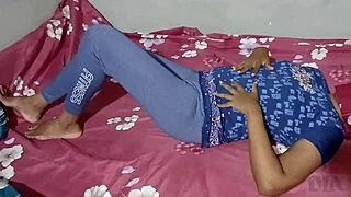 Beautiful horny indian teen girl gets stripped in desi video