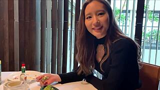 Rich gal sns request hotel sex, red lingerie erotic