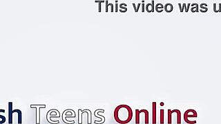 Teen Kxttens' First Cumshot Compilation!