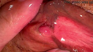 Amateur pussy explored 172 days post-virginity