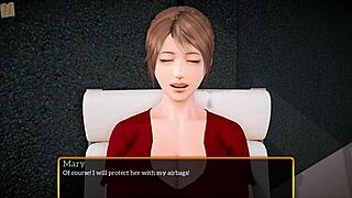 playing my new family game with redhead characters