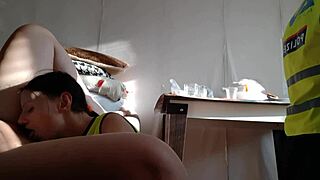 Hot Police Lesbian Threesome Orgasm And Cum