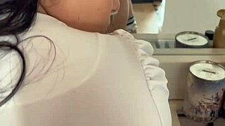 Young Latina Sister-In-Law Fucked While Girlfriend Away