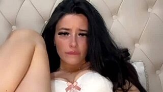 Watch this horny British slut masturbate solo