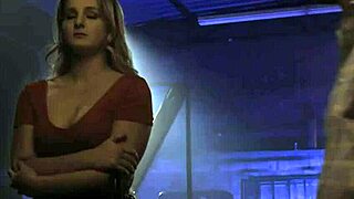 Hot blonde teen 18+ overwhelmed by emotions loses virginity in sex dungeon with deepthroat, riding, doggystyle