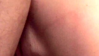 A blonde amateur enjoys doggy style. She gets rough and sloppy treatment.