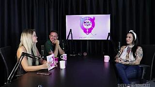 Compilados da Lexi Mallet no Bora Cast com Bruna Carlos Watch on Sheer Red