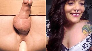 Big booty mature milf enjoys huge cock and receives anal surprise