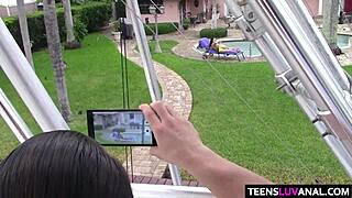 Outside Anal Fun With Kimber Woods