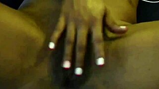 Petite slut masturbates her tight pussy to cum after work