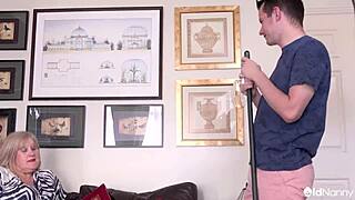 Bbw Catherine Performing Striptease for Sam Bourne Agedlove