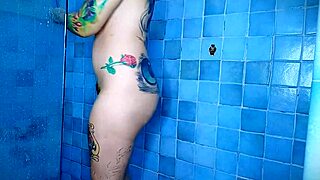 anal plug in the shower while i shave