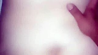 A bold morning romp breaking tight pussy outdoors