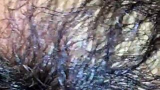 My thick hairy pussy is so hungry for that dick, bitch