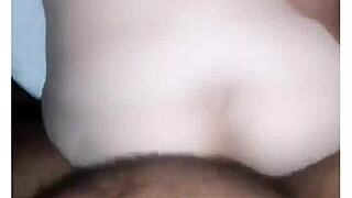 A bold morning romp breaking tight pussy outdoors