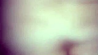 A bold morning romp breaking tight pussy outdoors