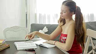 Tiny Teen 18+ Angelica Is A Good Studen The Teachers Said