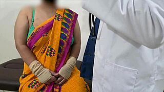 Doctor's intriguing check on telugu aunty's boobs in hospital