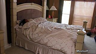 Cheating on hubby, oriental housewife maxine x fucks lord black