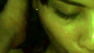 stepsister enjoys sucking cock