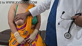 Doctor's intriguing check on telugu aunty's boobs in hospital