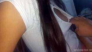 Skinny 18-Year-Old Girl Demands Anal Sex And Tit Fondling!