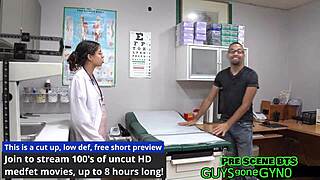 tampa university physical exam turns into a humiliating roleplay with toys and gloves... angel ramiraz