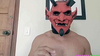 Pep's Homemade Solo With Monster Big Black Cock