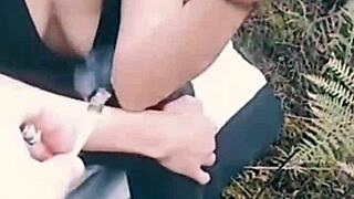 Sexo Al Aire Libre Con Extraño Que Me Mira Hace Días Atrás