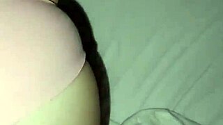 Enjoying a playful spanking session with my girlfriend's mom and a sweet finish