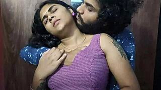 i feel so passionate with my sister-in-law in her tight saree, her naughty gaze making me horny