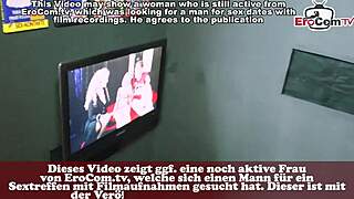 german teen caught in cinema, fucks stranger